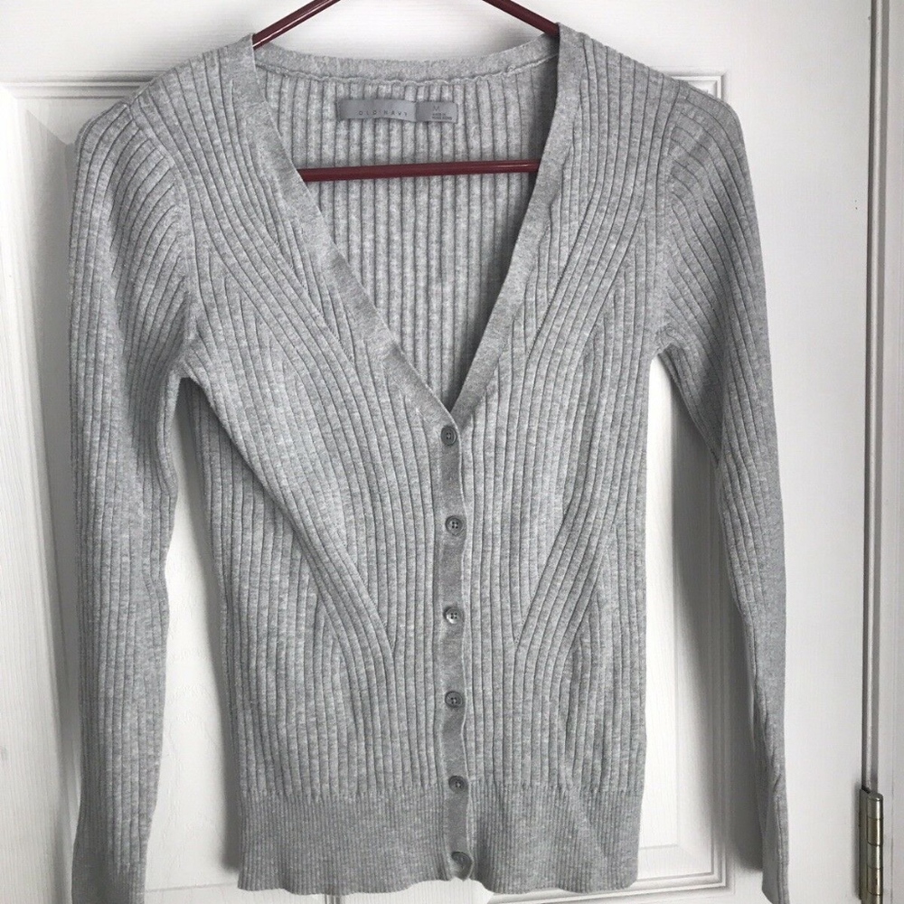 Women's Old Navy Grey Cardigan Size Medium